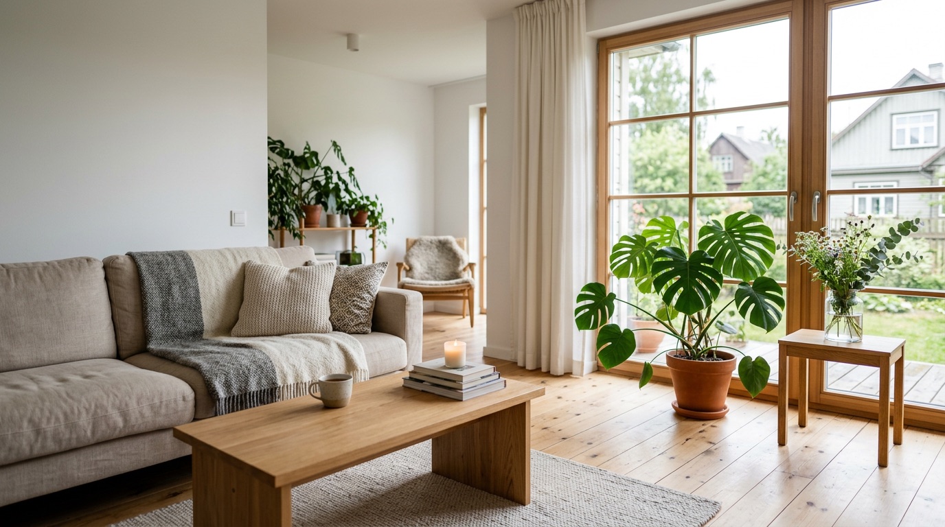 A cosy Estonian home interior