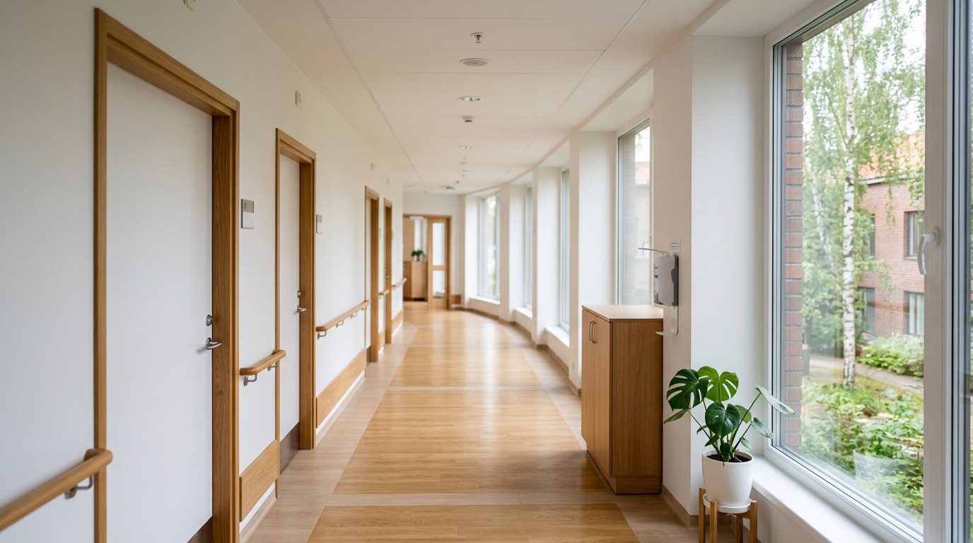 A doctor's office where Estonian medical words are used